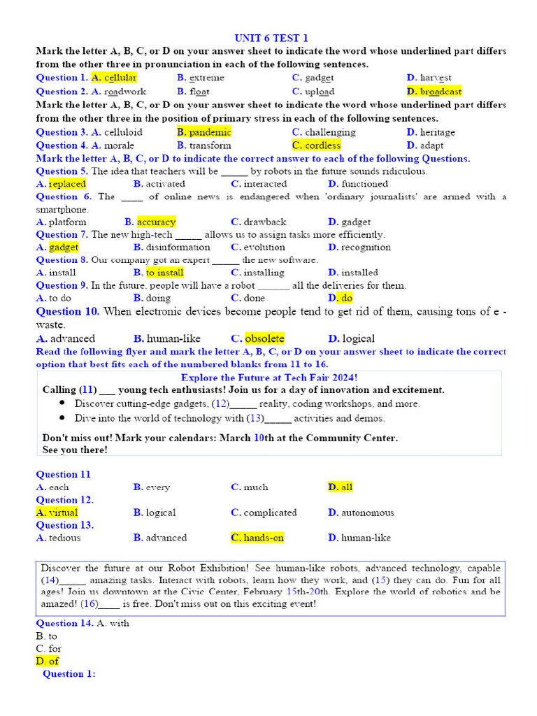 Unit 6 Test 1 Gvdocx 1600 PDF - Gdrive.vip | PDF