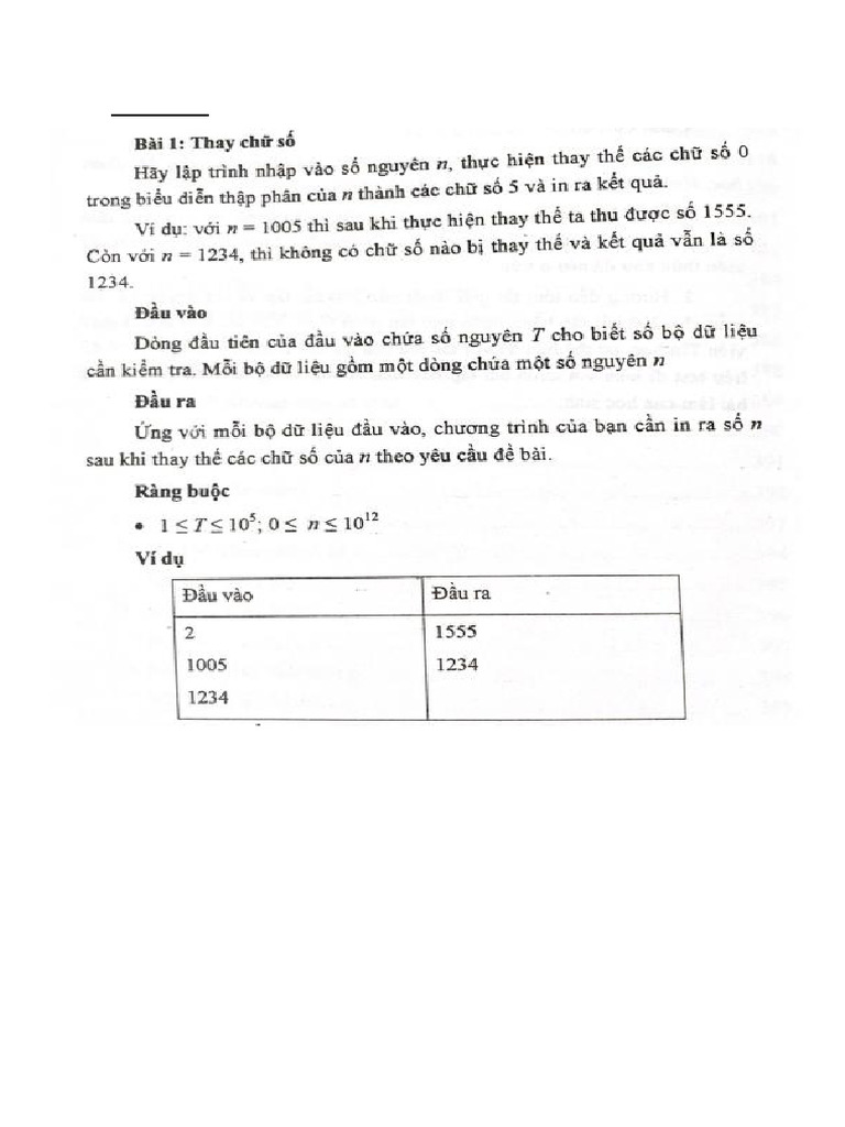 Replacedigit | PDF