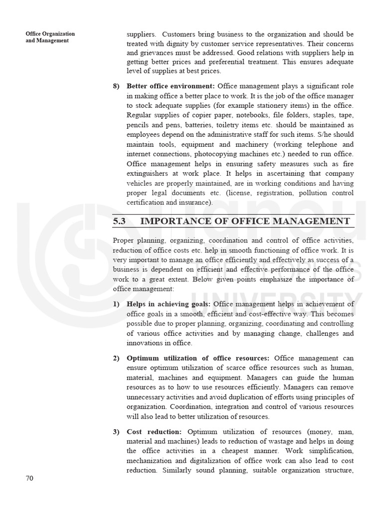 Office New Management Course 2 | PDF | Goal | Planning