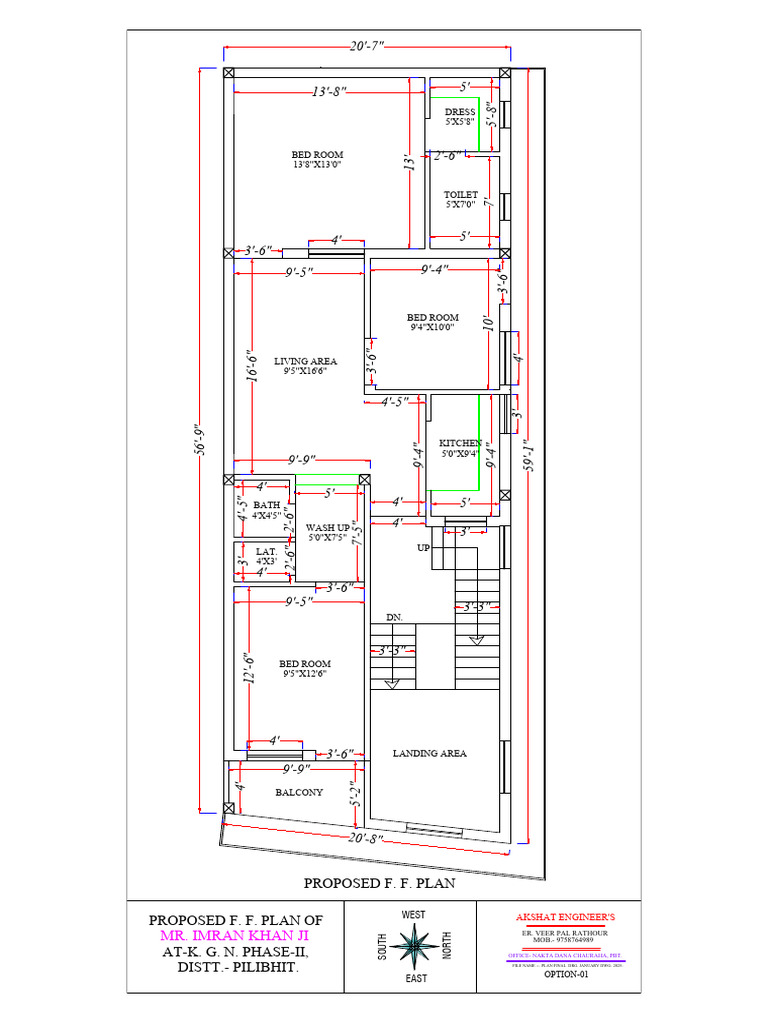 Proposed Floor Plan for Imran Khan's Home | PDF