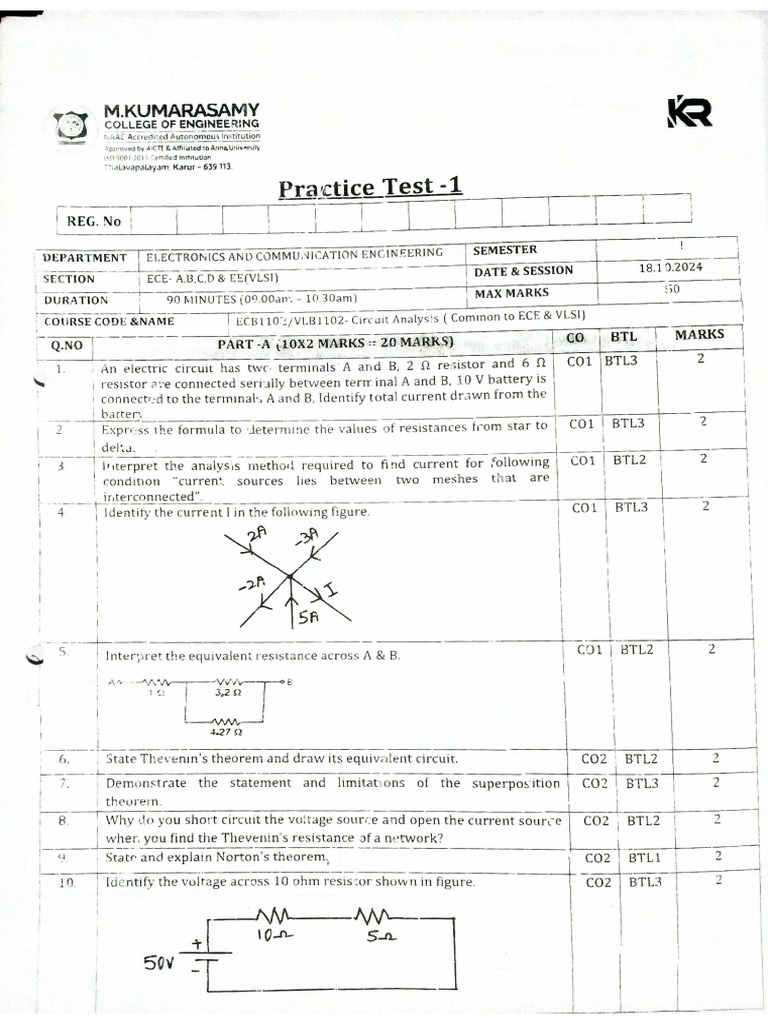 Practice Test 2024 | PDF