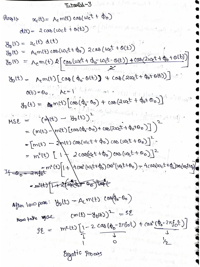 Tut3 Sol | PDF