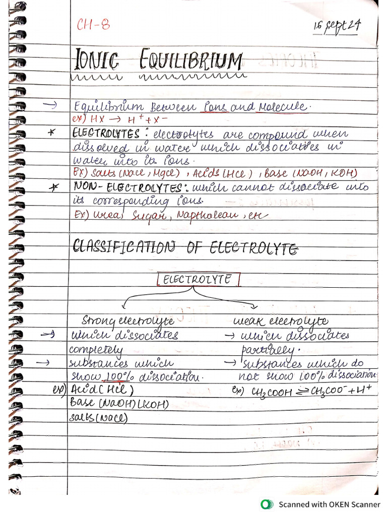 Ionic Notes | PDF