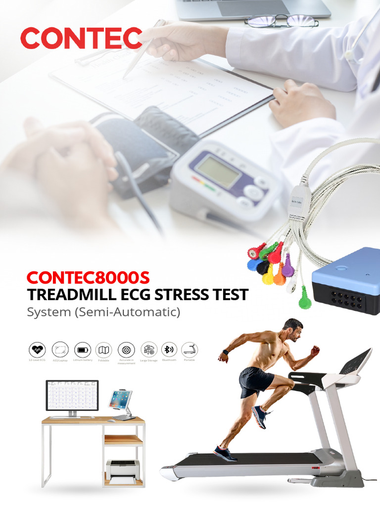 CONTEC8000S Stress Test ECG System (Semi-Automatic) | PDF ...