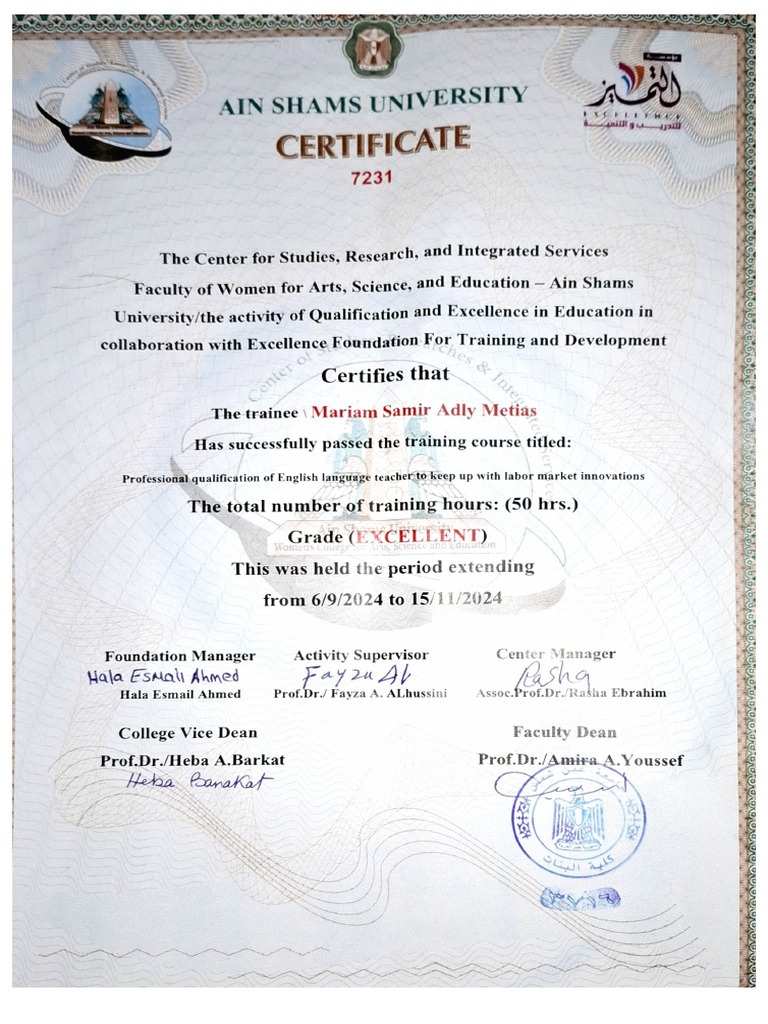 Course Certificate | PDF
