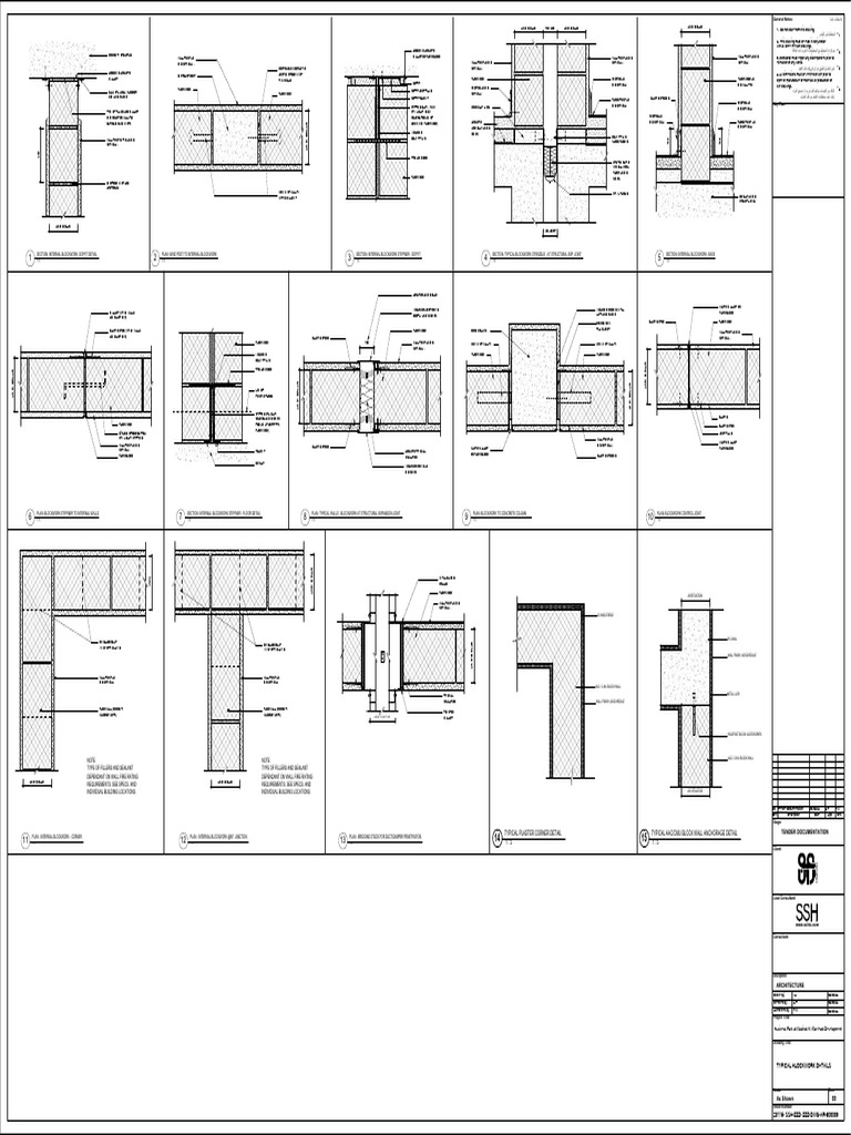 Blockwork and Insulation Details Guide | PDF | Civil Engineering ...