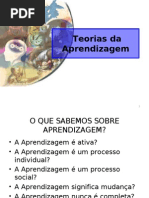 Teorias da Aprendizagem