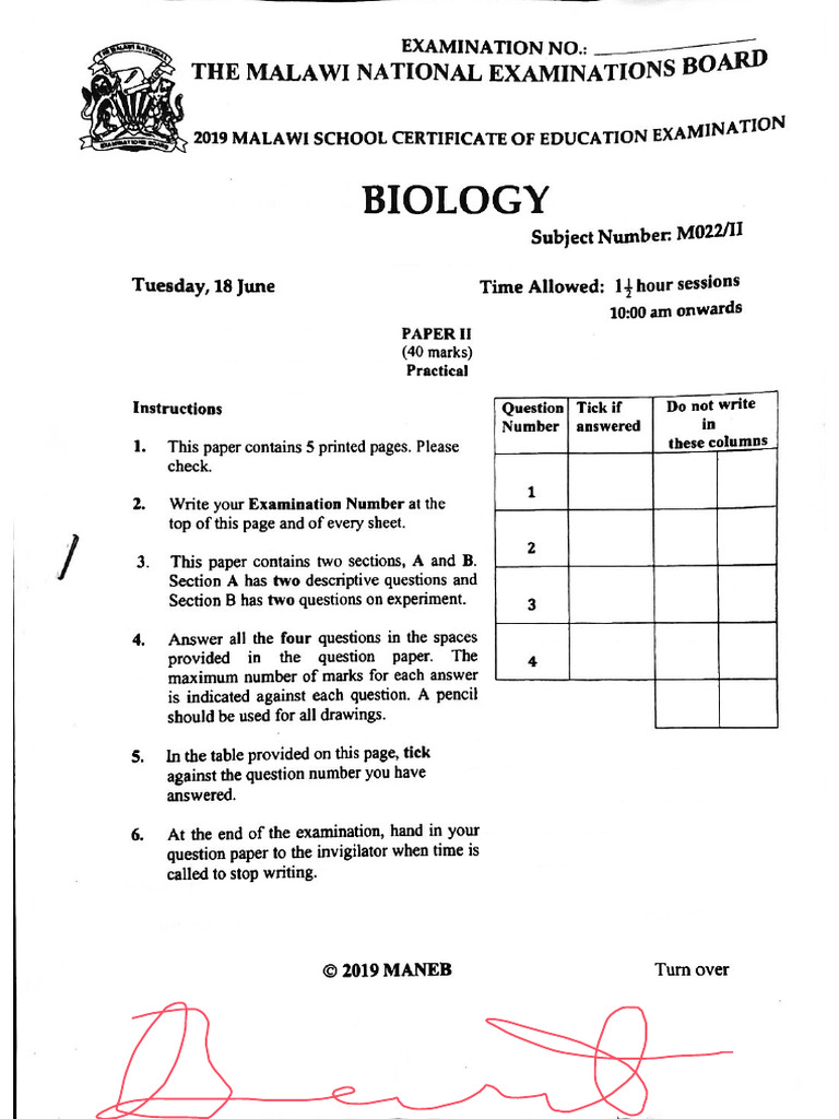 2019 Bio PP2 Maneb | PDF