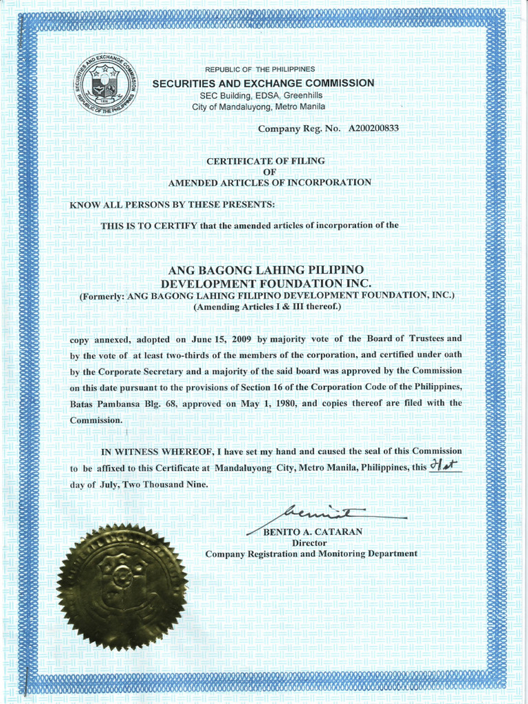 SEC Registered | PDF