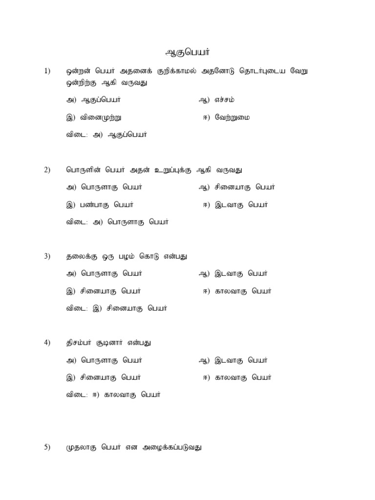 08 Aagu Peyar - 20 | PDF