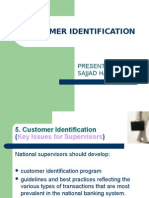 Customer Identification: Presented By: Sajjad Hamidi