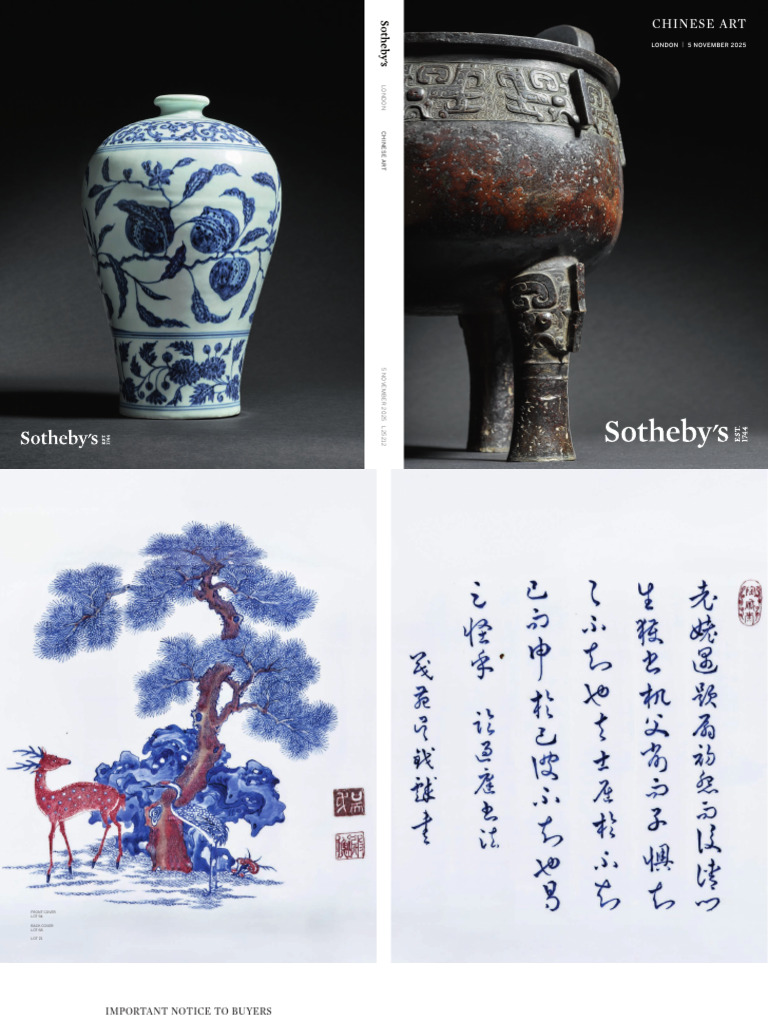 Sotheby's Chinese Art Auction 2025 | PDF | Sotheby's