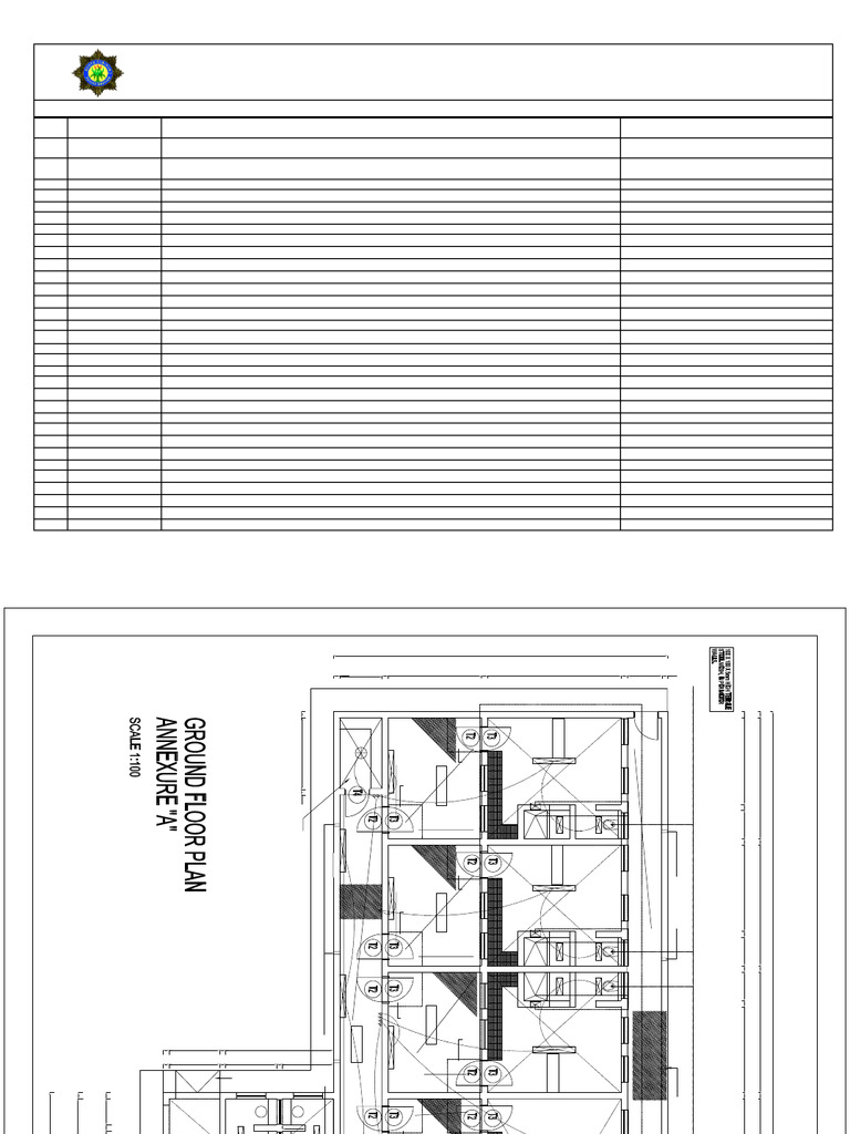 Detailed Cell Block Design Drawings | PDF | Civil Engineering ...
