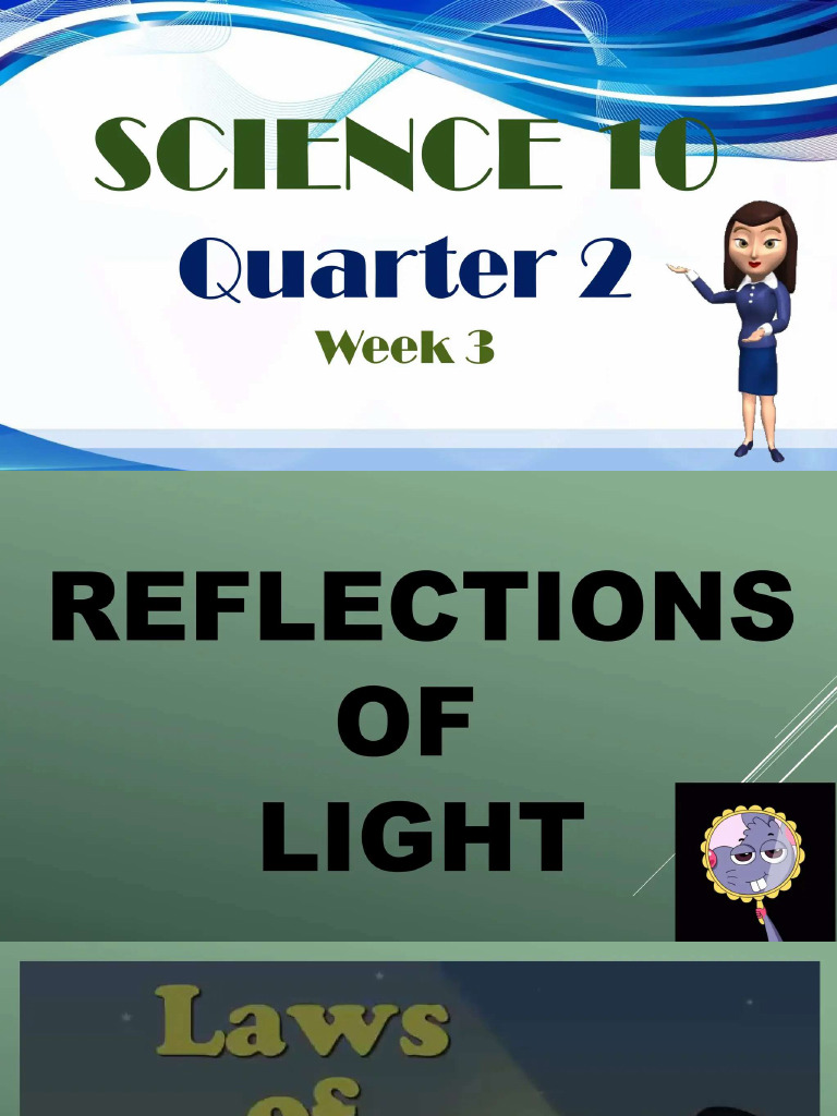 Science 10 Reflection of Light Plane Mirror | PDF