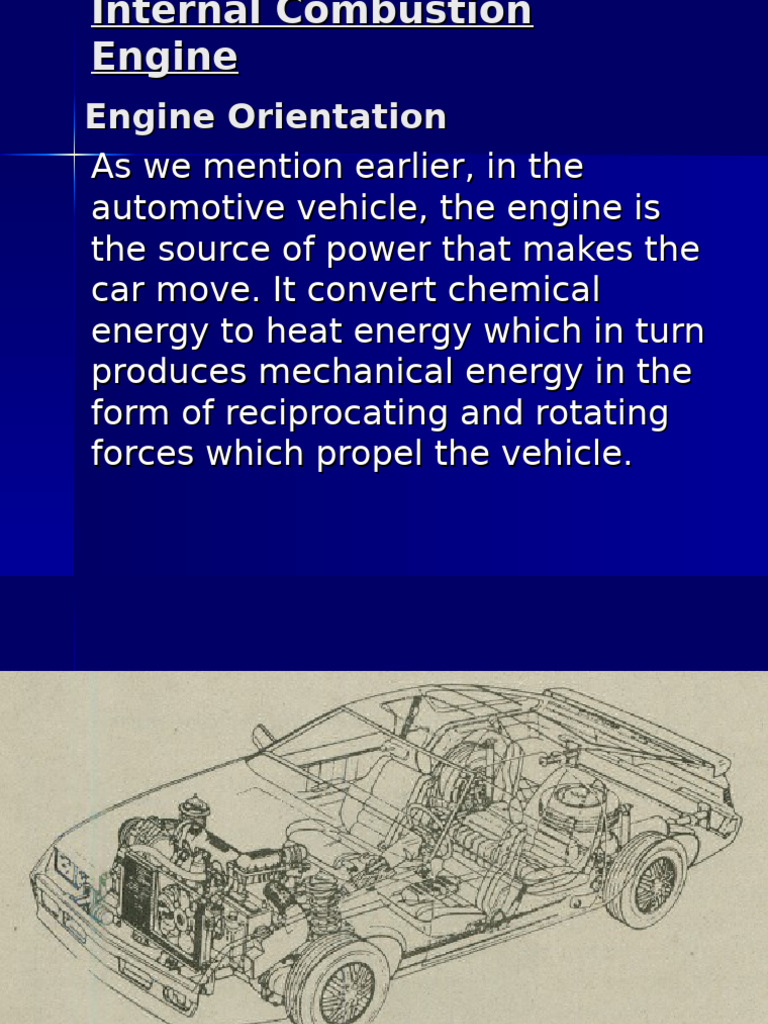 Internal Combustion Engine Overview | PDF | Internal Combustion Engine ...