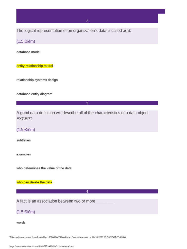 DBS Final 2021 - Ca 1 | PDF | Sql | Computer Data