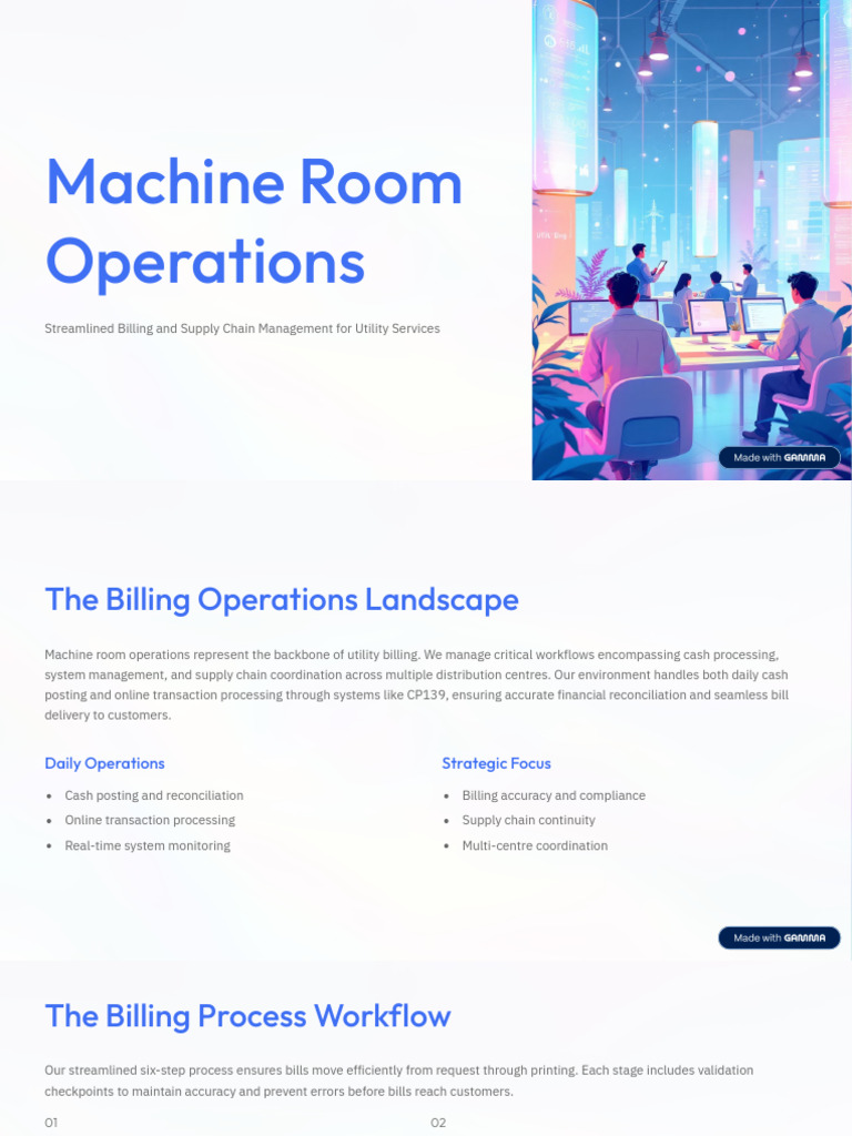 Utility Billing Operations Management | PDF | Regulatory Compliance ...