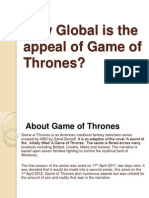 How Global Is The Appeal of Game of