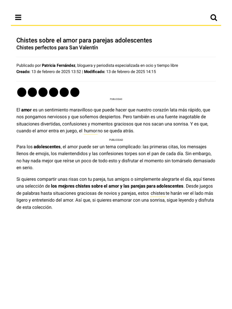 Chistes Sobre El Amor para Parejas Adolescentes | PDF | Amor | Chistes, image size:768x1024