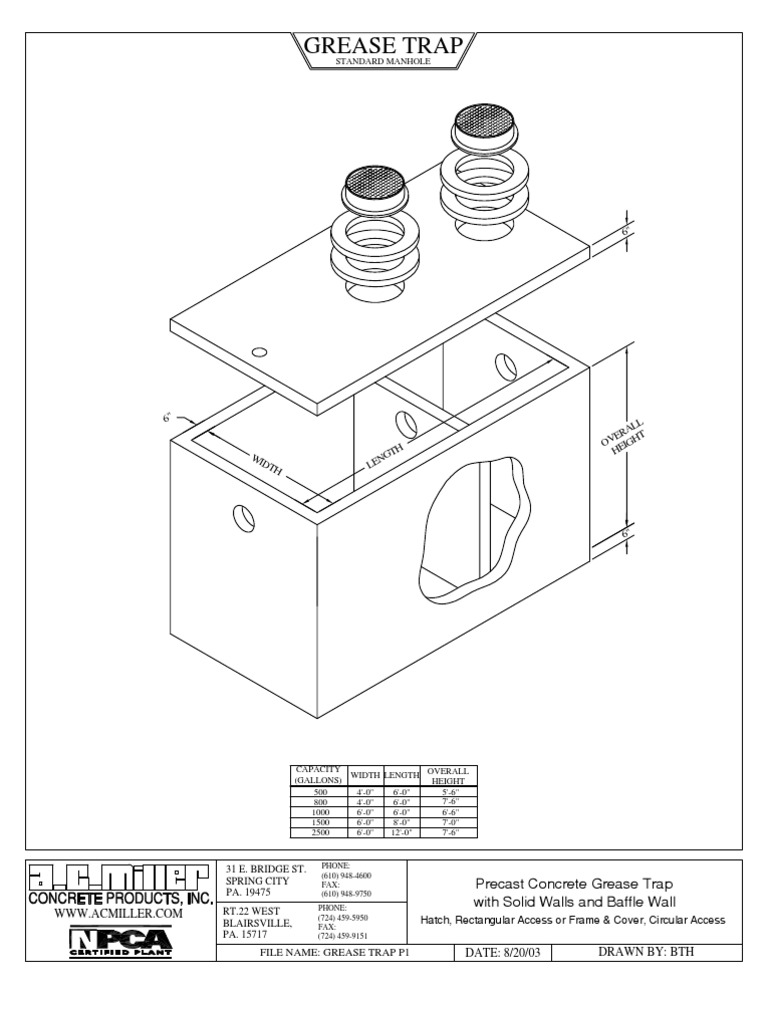 Grease Trap PDF