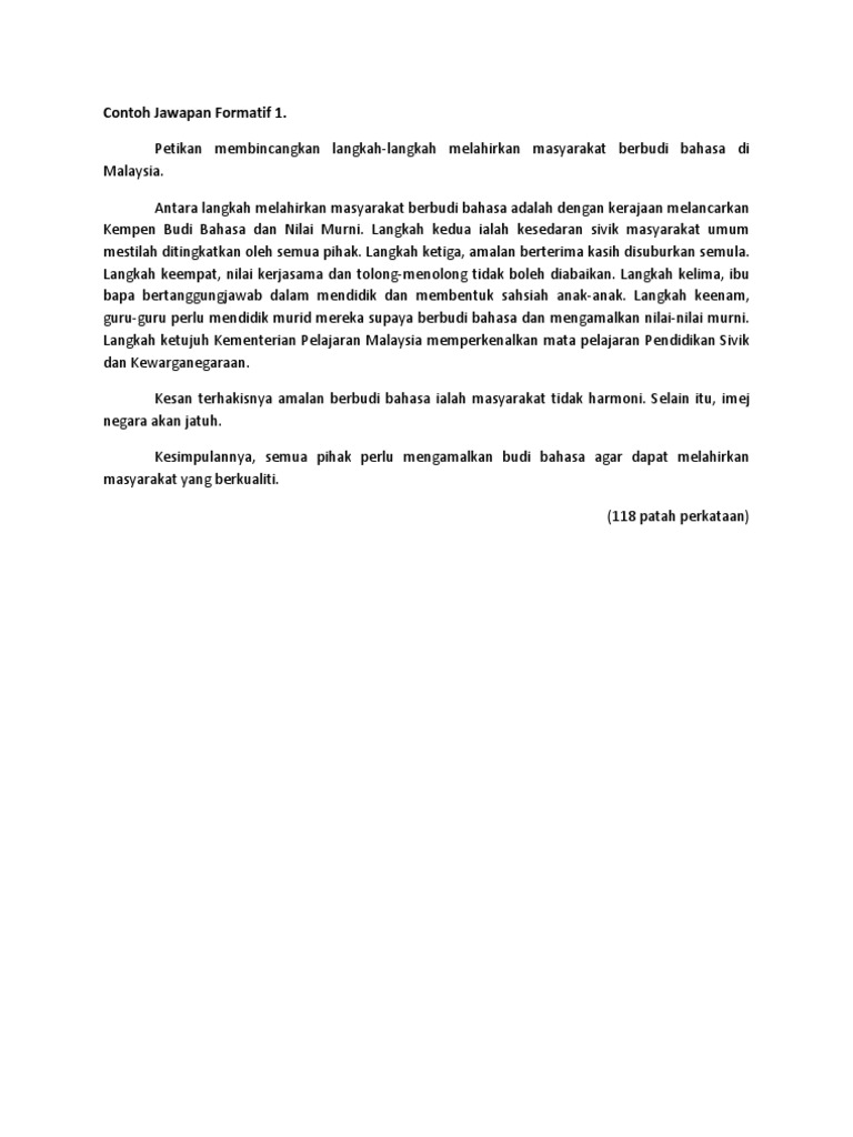 Contoh Jawapan Novel Tirani Klimaks Escuelainfantilheidiland