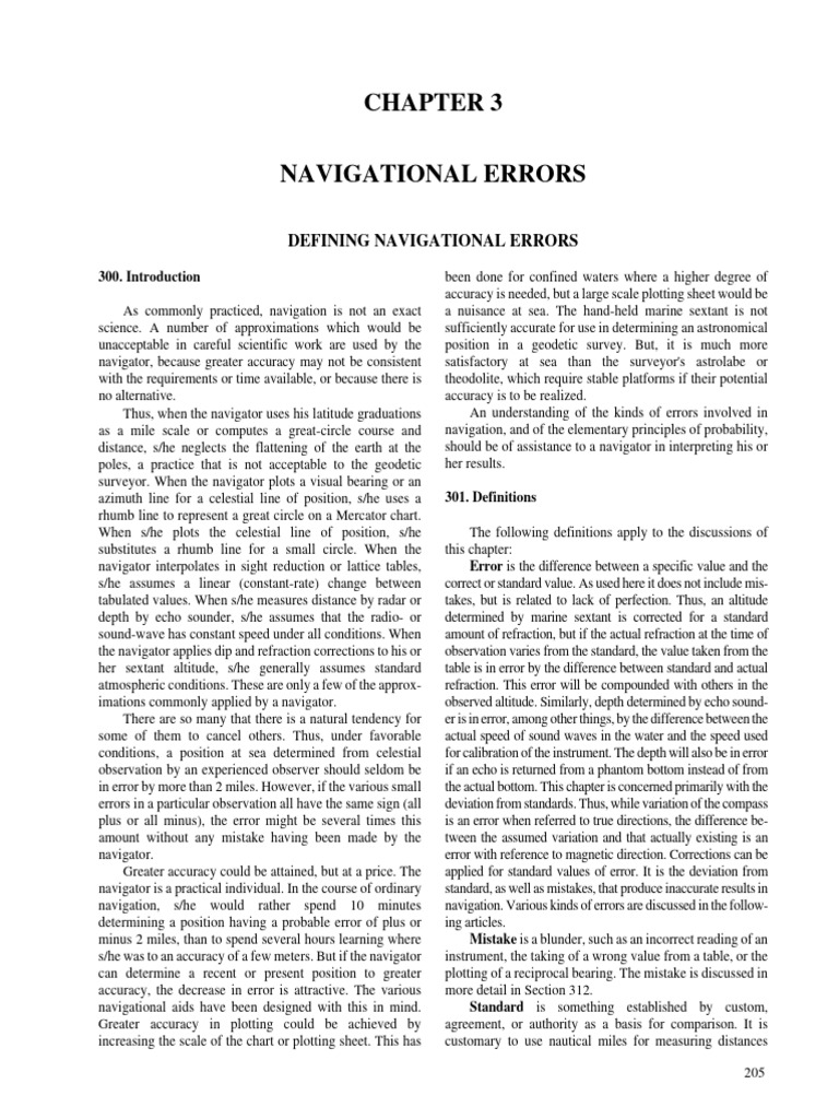 Understanding Navigational Errors | PDF | Errors And Residuals | Ellipse