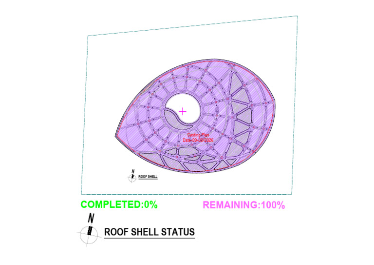 Roof Shell Casting Plan Overview | PDF
