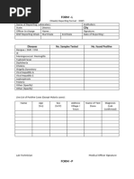 Weekly IDSP Reporting Form P | PDF