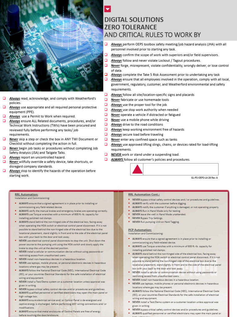 Safety Protocols for Digital Solutions | PDF | Electrical Wiring | Safety