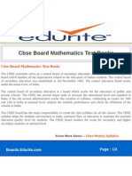 Cbse Board Mathematics Text Books
