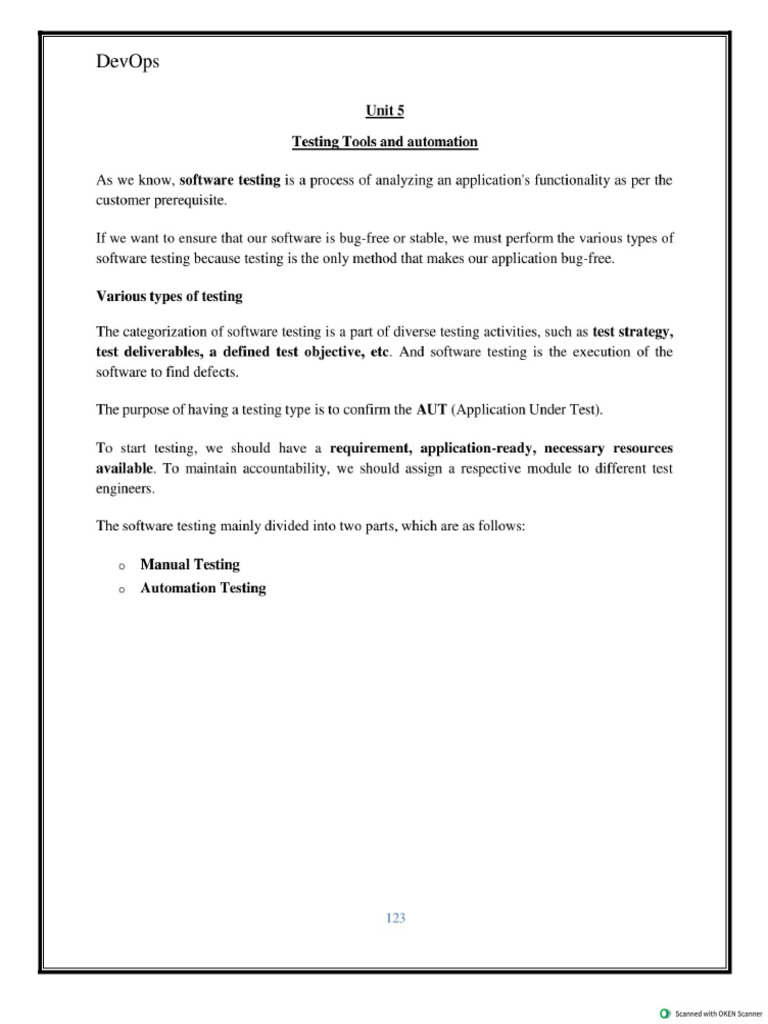 DevOps Unit 5 | PDF