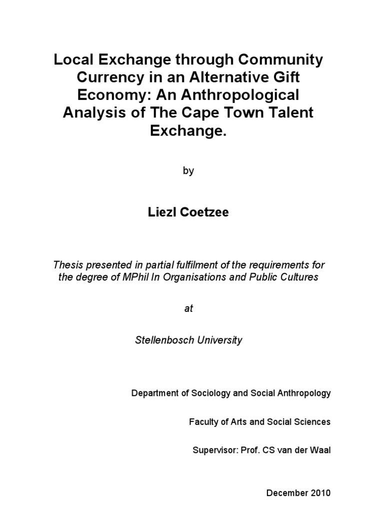 Global Tools For Local Exchange | PDF | Social Networking Service | Online  And Offline