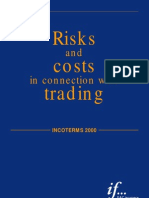 Cargo Insurance - Attachement 2 - Risks and Costs in Connection With Trading