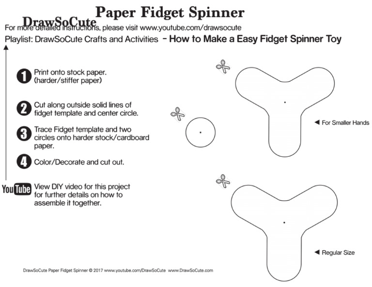Diy Fidget Spinner Toy Template - PDF 20251104 124755 0000 | PDF