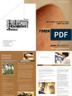 Forensic Science Brochure