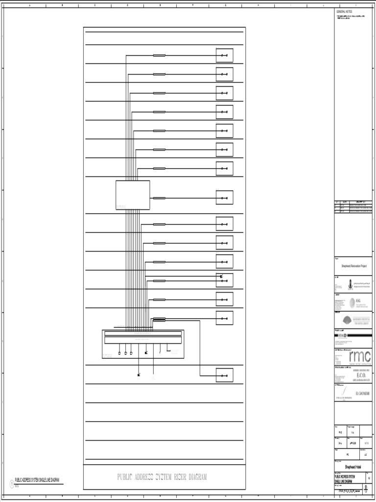 Public Address System Diagram | PDF | Electrical Engineering | Audio ...