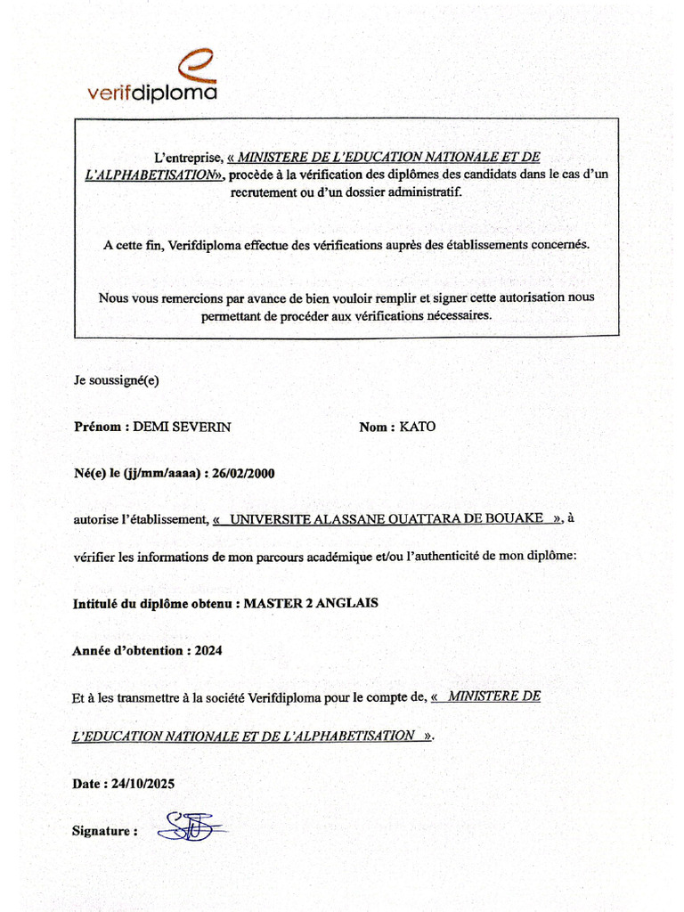 Autorisation | PDF
