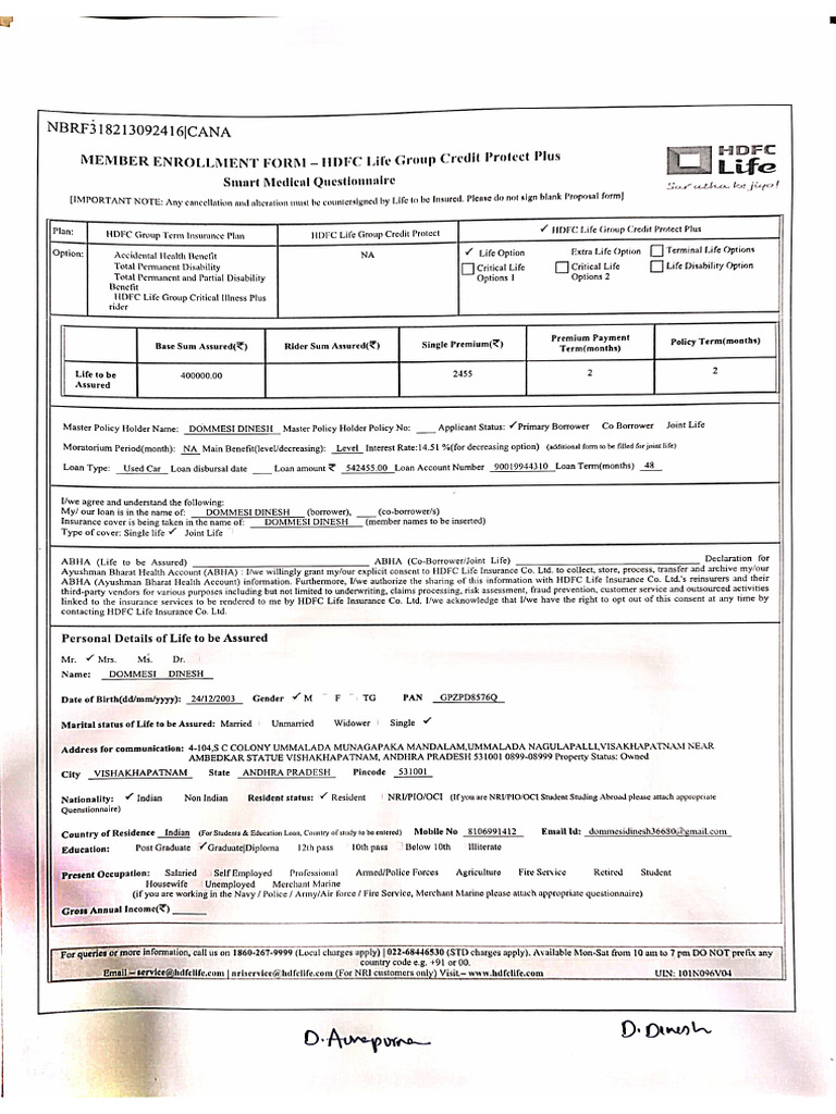 HDFC Life | PDF