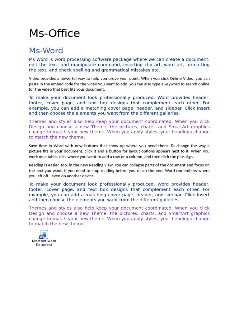 Mastering MS Word Features and Tools | PDF | Page Layout | Microsoft Word