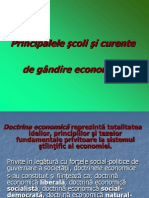 Tema 1 - Principalele Scoli Si Curente de Gandire Economica