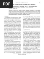 Download A Kinetic Model for the Esterification of Lactic Acid and Its Oligomers by Pablo Aguado Domnguez SN94283764 doc pdf