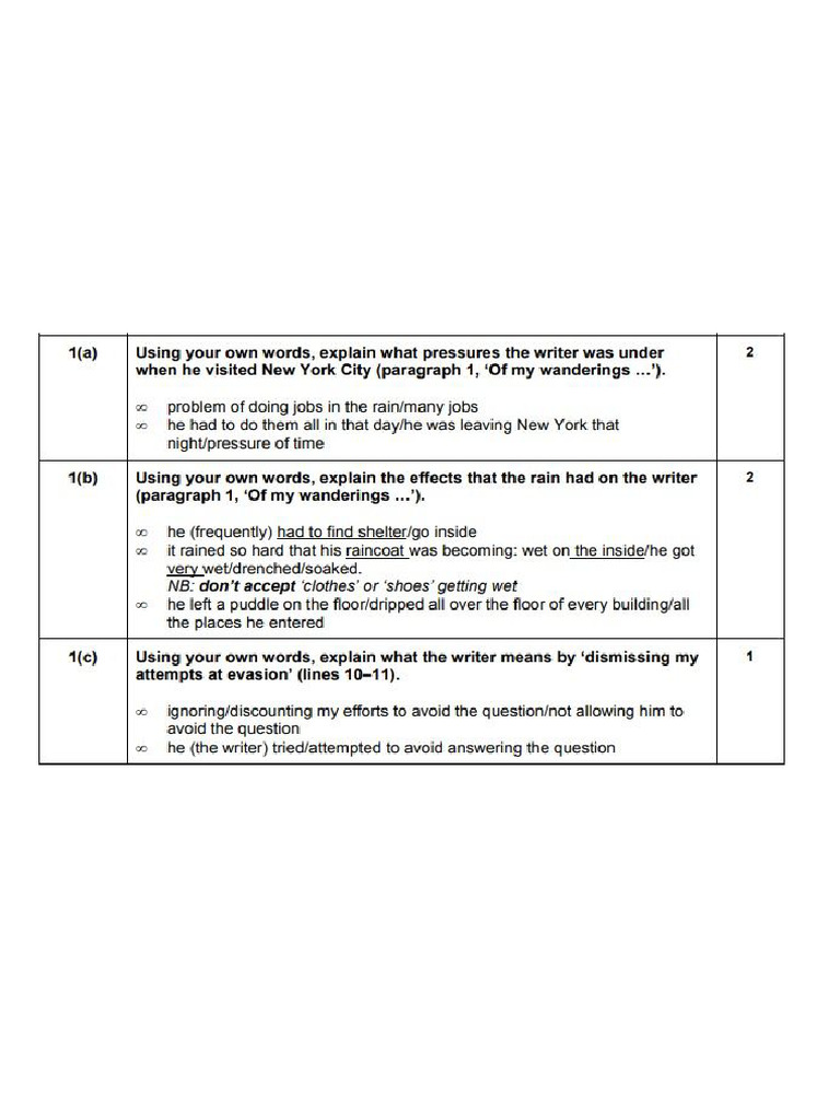 Reading Comprehension 15 (Answer Key) | PDF