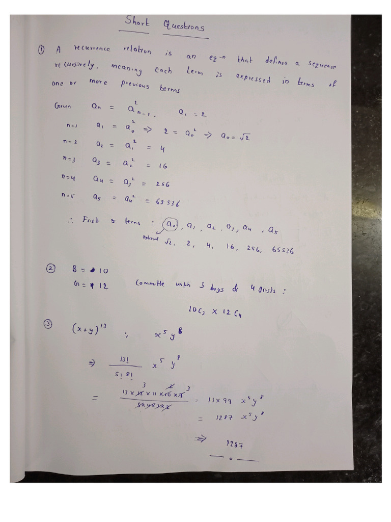 DMGT 2 Marks | PDF