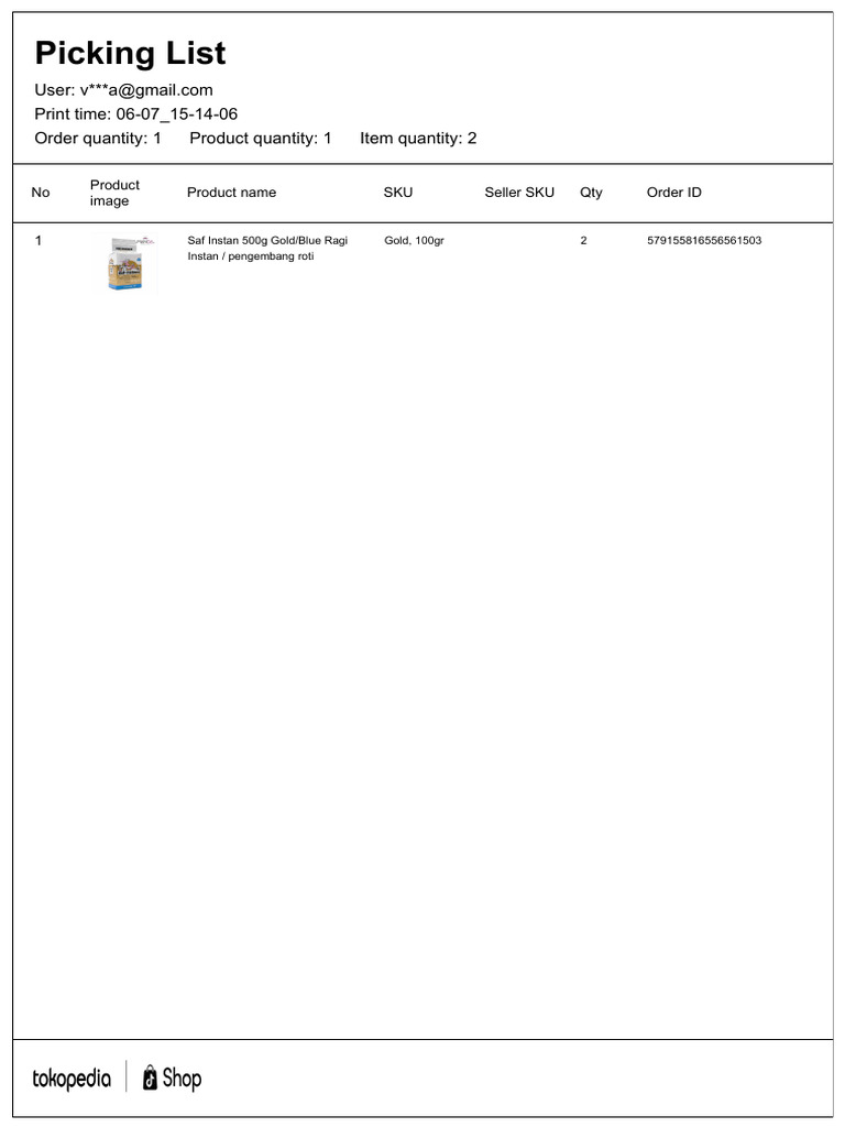 06-07_15-14-06_Picking list (1) | PDF