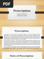 S8 Prescription Writing Guidelines | PDF | Medical Prescription | Pharmacy