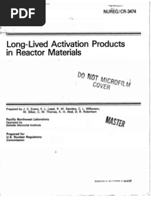 6776358 | PDF | Nuclear Regulatory Commission | Nuclear Physics