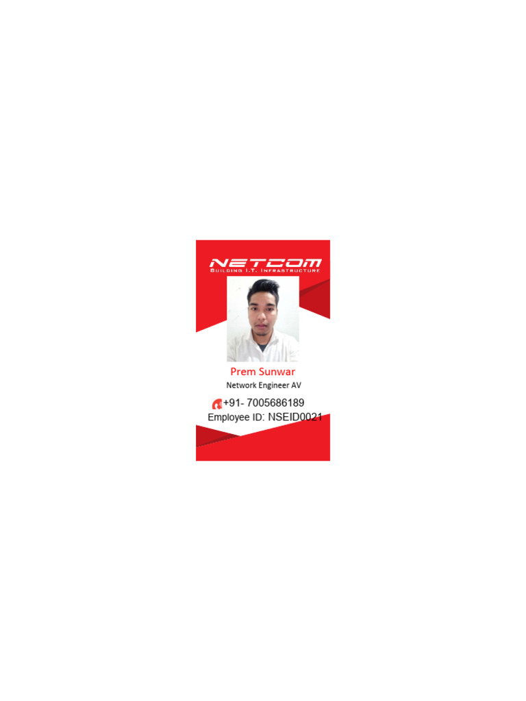 Prem I Card | PDF