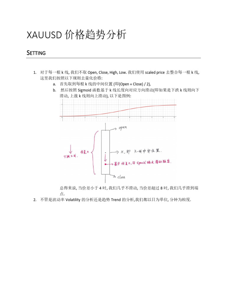 XAUUSD 价格趋势分析| PDF