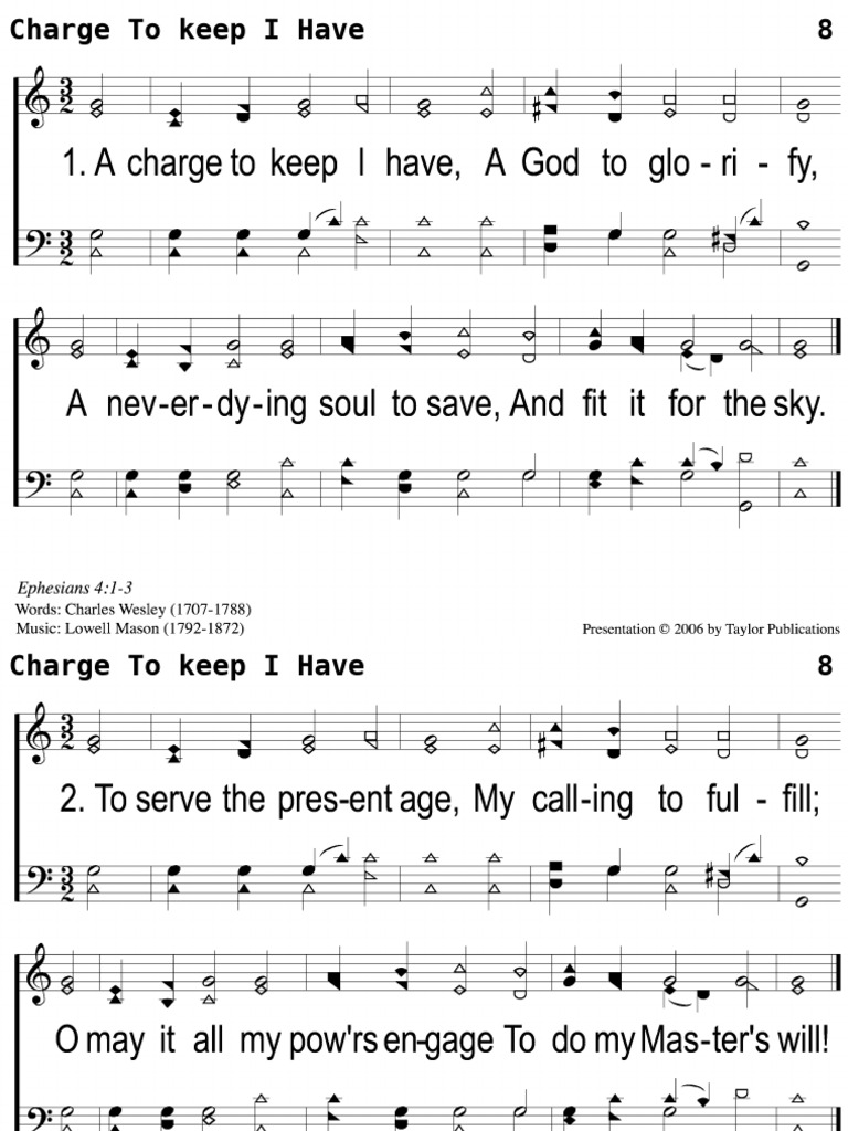008 A Charge To Keep-Fsoc | PDF