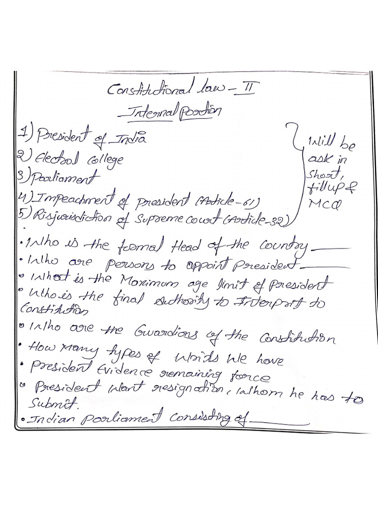 Constitutional Law 2 | PDF